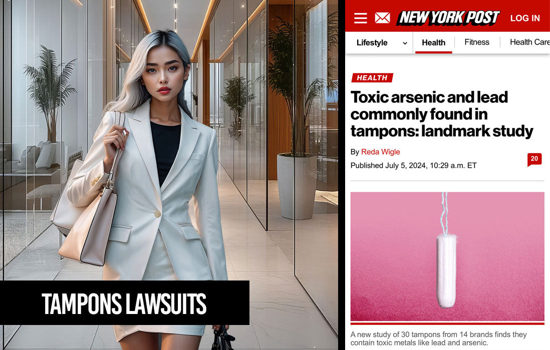 TAMPONS BRANDS FACE A VOLLEY OF LAWSUITS